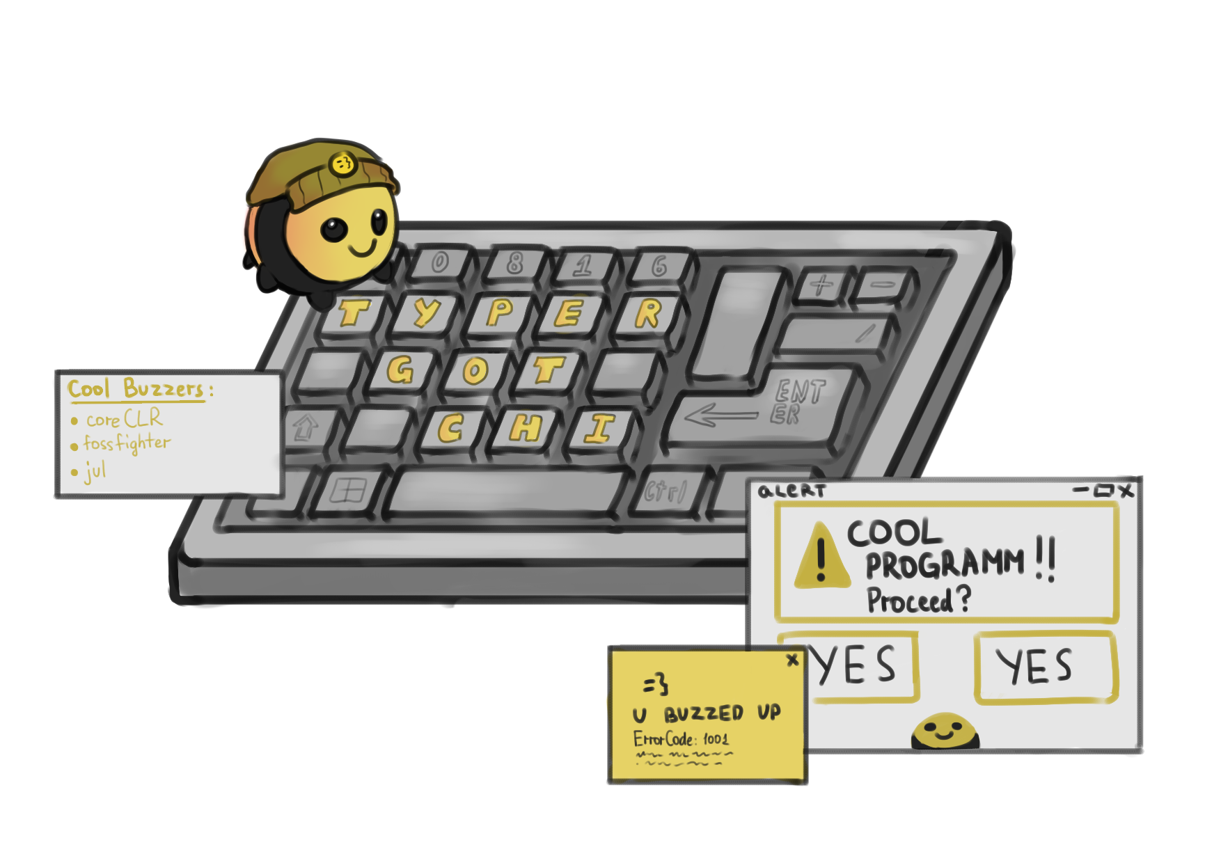 Typergotchi